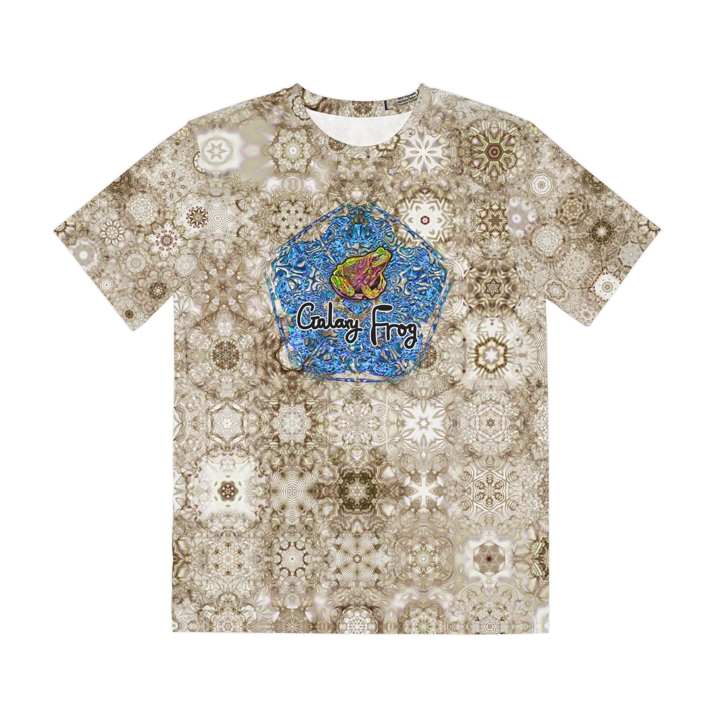 Copy of Galaxy Frog Men's Cymatics Kaleido Tee (AOP) 0006