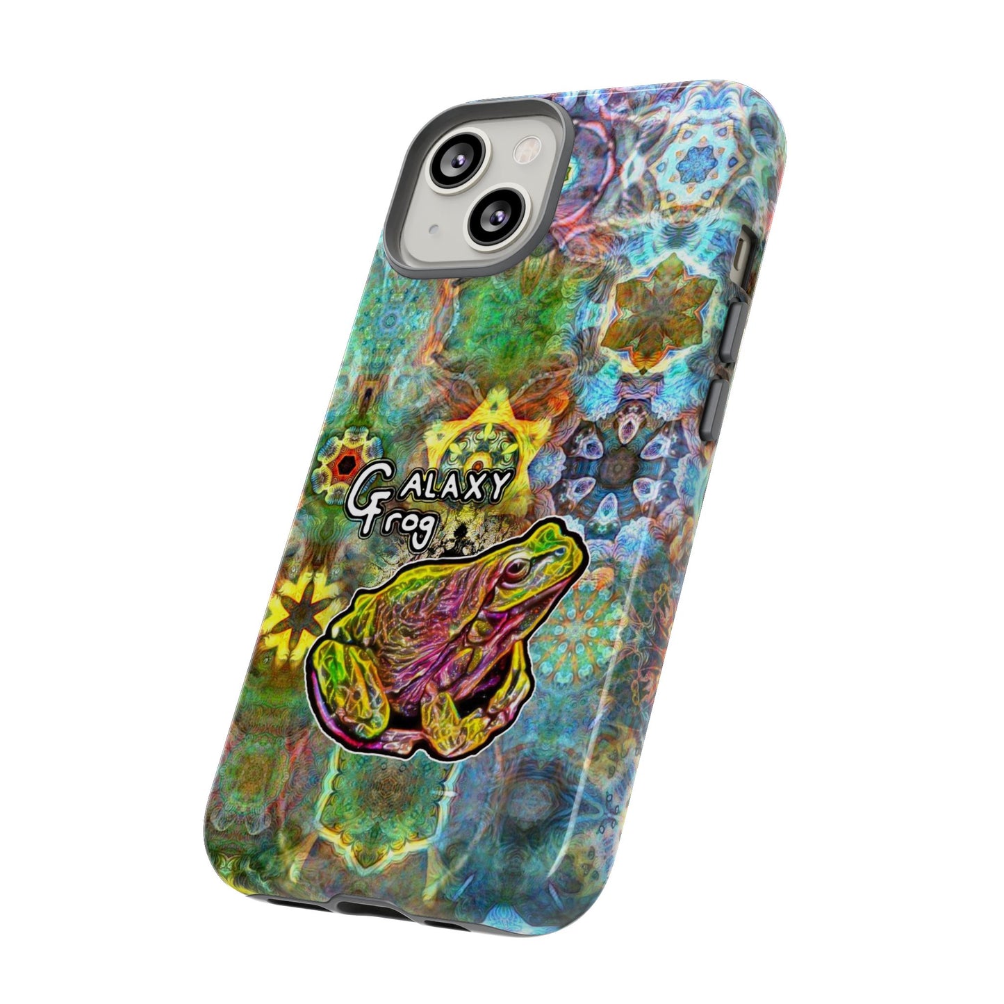 Galaxy Frog Fractal Cymagic Kaleidoscape Phone Cases