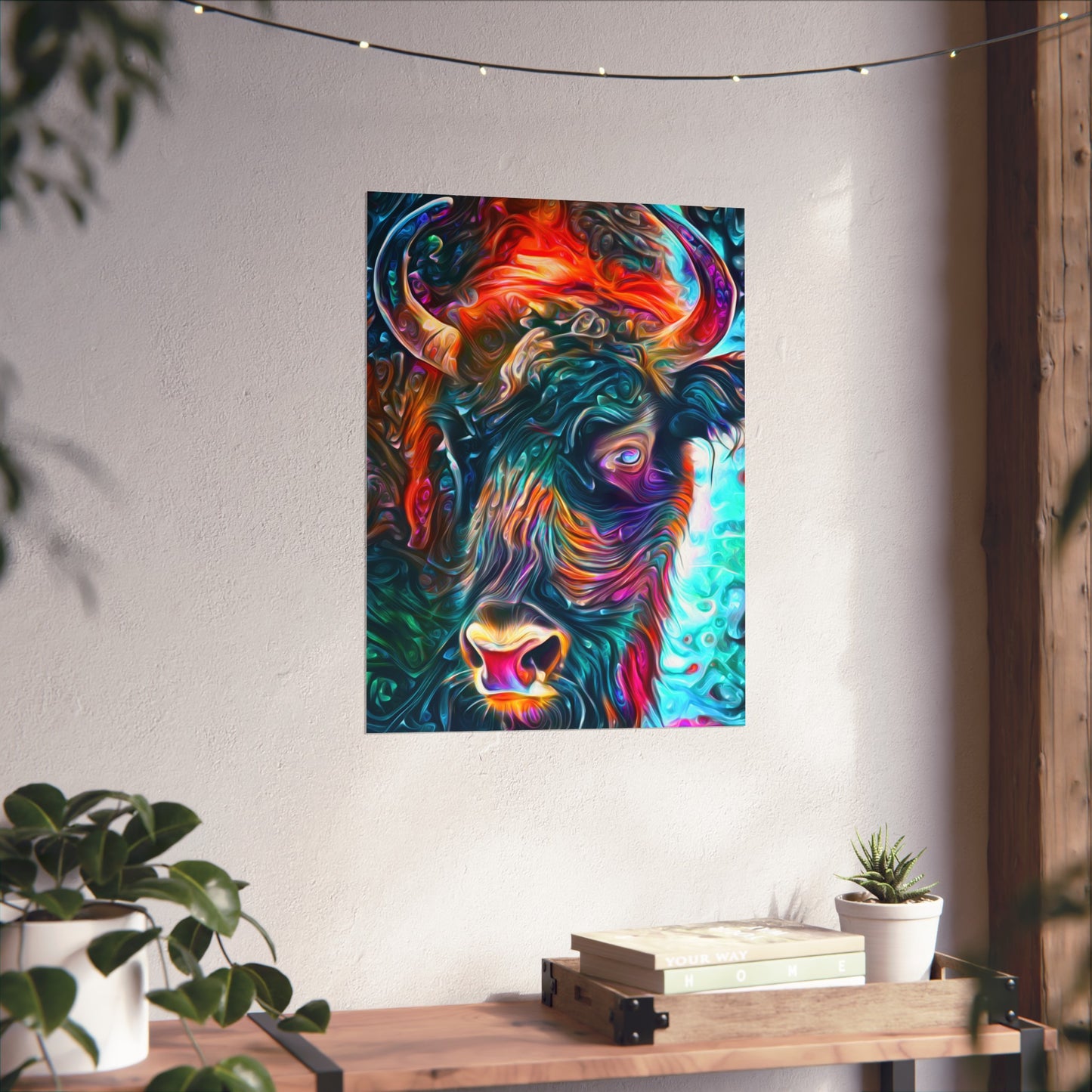 Buffalo Extravaganza Bonanza Premium Matte vertical posters