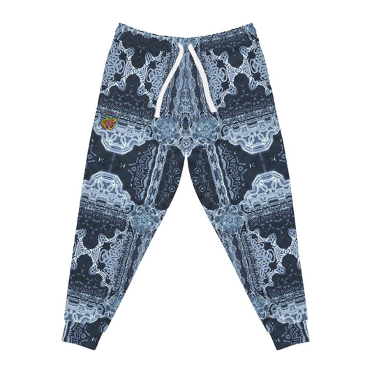 Galaxy Frog Cymadelic Kaleidoscape Athletic Joggers (AOP)