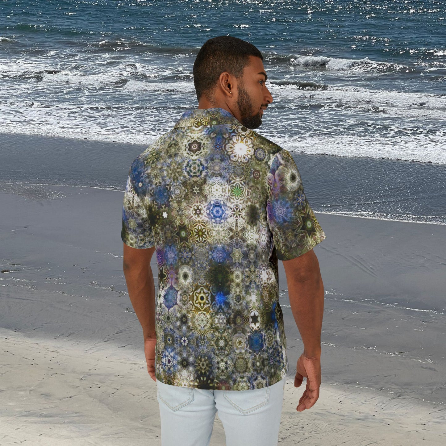 Men's Hawaiian Camp Shirt (AOP)