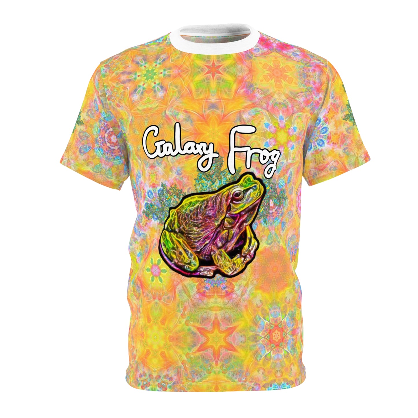 Galaxy Frog Fractal Cymatics "Hawk" Tee Shirt