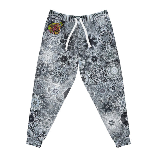 Galaxy Frog Cymatics Athletic Joggers (AOP)