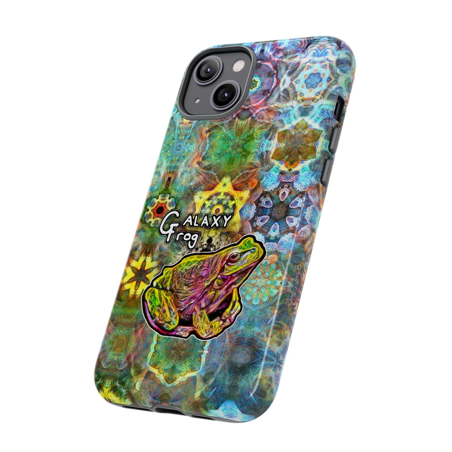 Galaxy Frog Fractal Cymagic Kaleidoscape Phone Cases