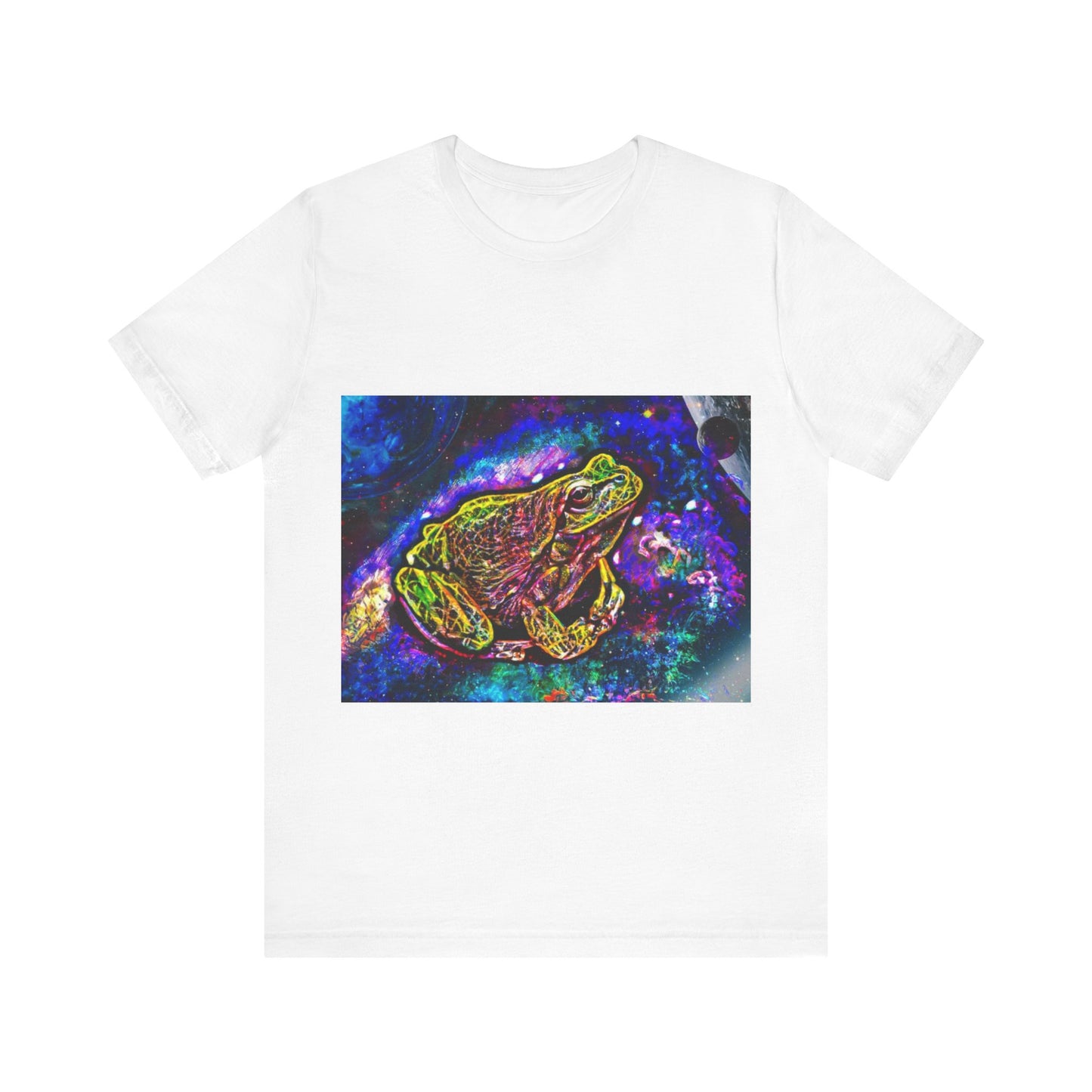 Galaxy Frog Unisex Jersey Short Sleeve Tee