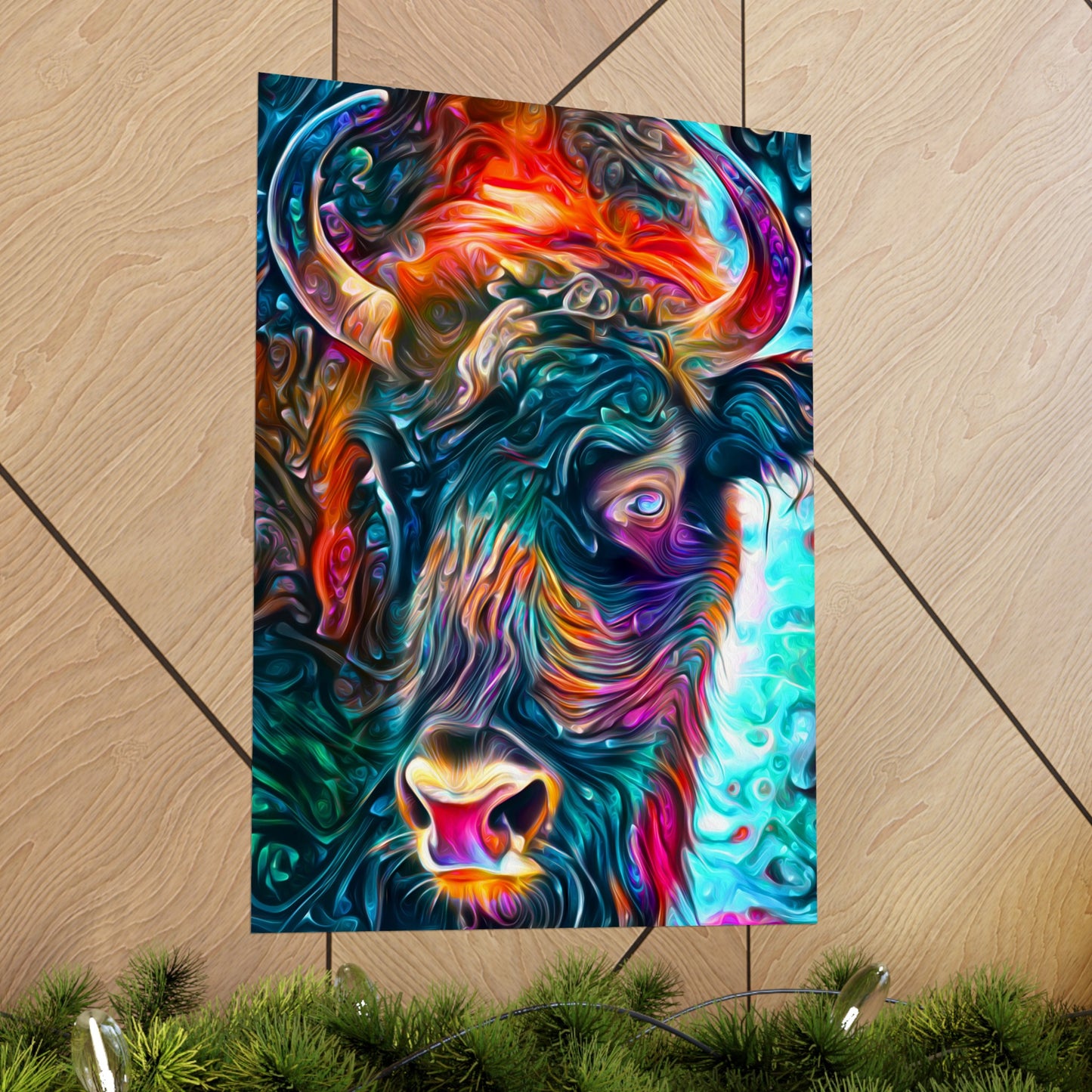 Buffalo Extravaganza Bonanza Premium Matte vertical posters