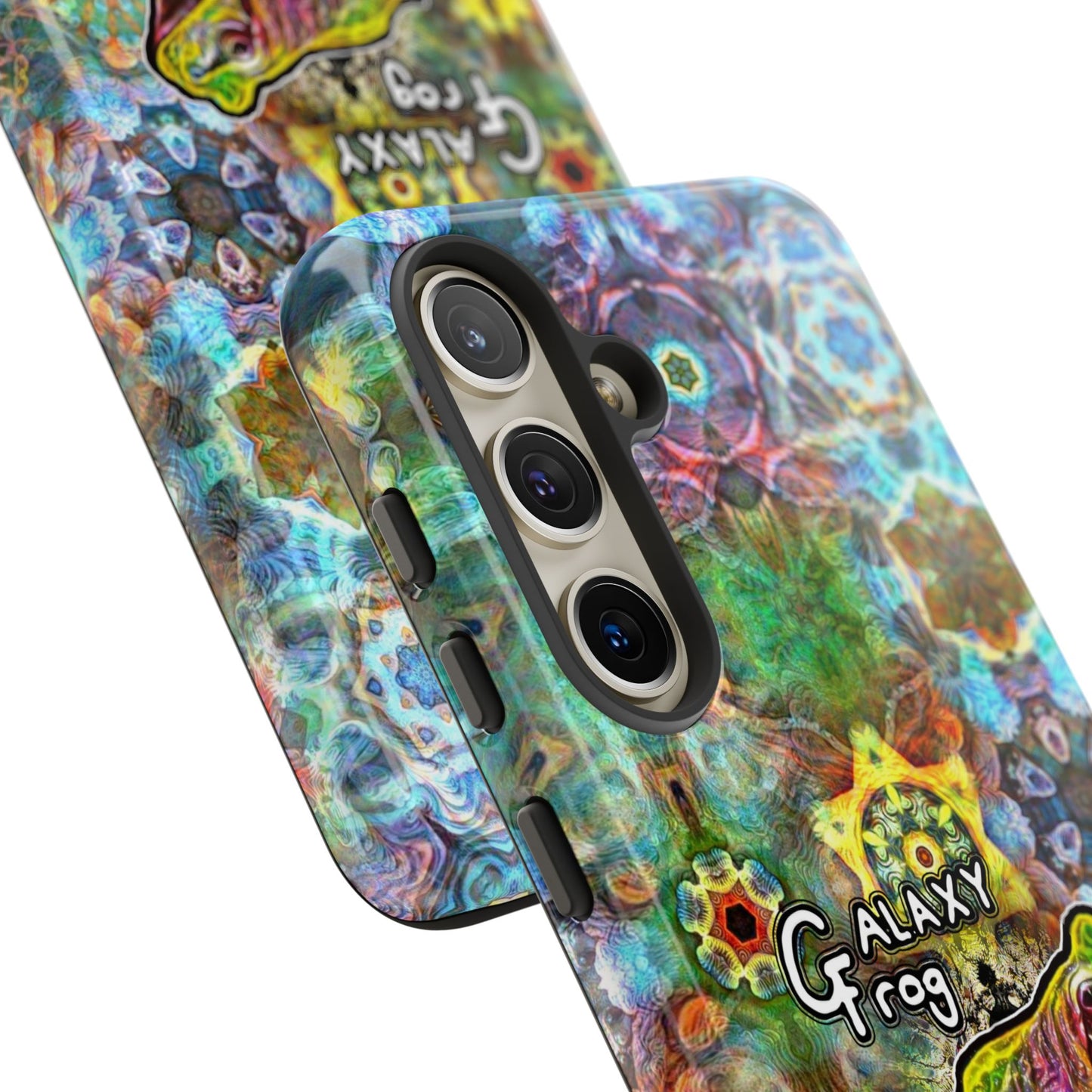 Galaxy Frog Fractal Cymagic Kaleidoscape Phone Cases