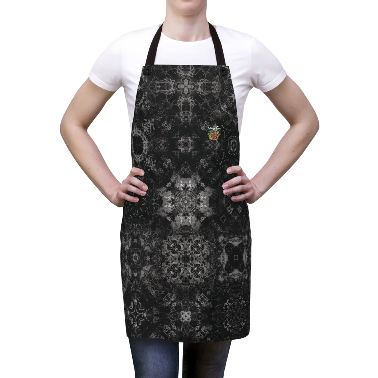 Jordan Oaks Cymatics Galaxy Frog Apron