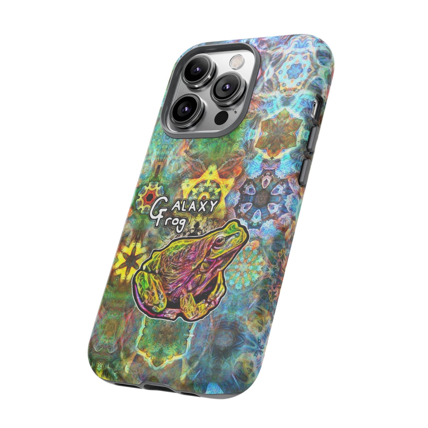 Galaxy Frog Fractal Cymagic Kaleidoscape Phone Cases