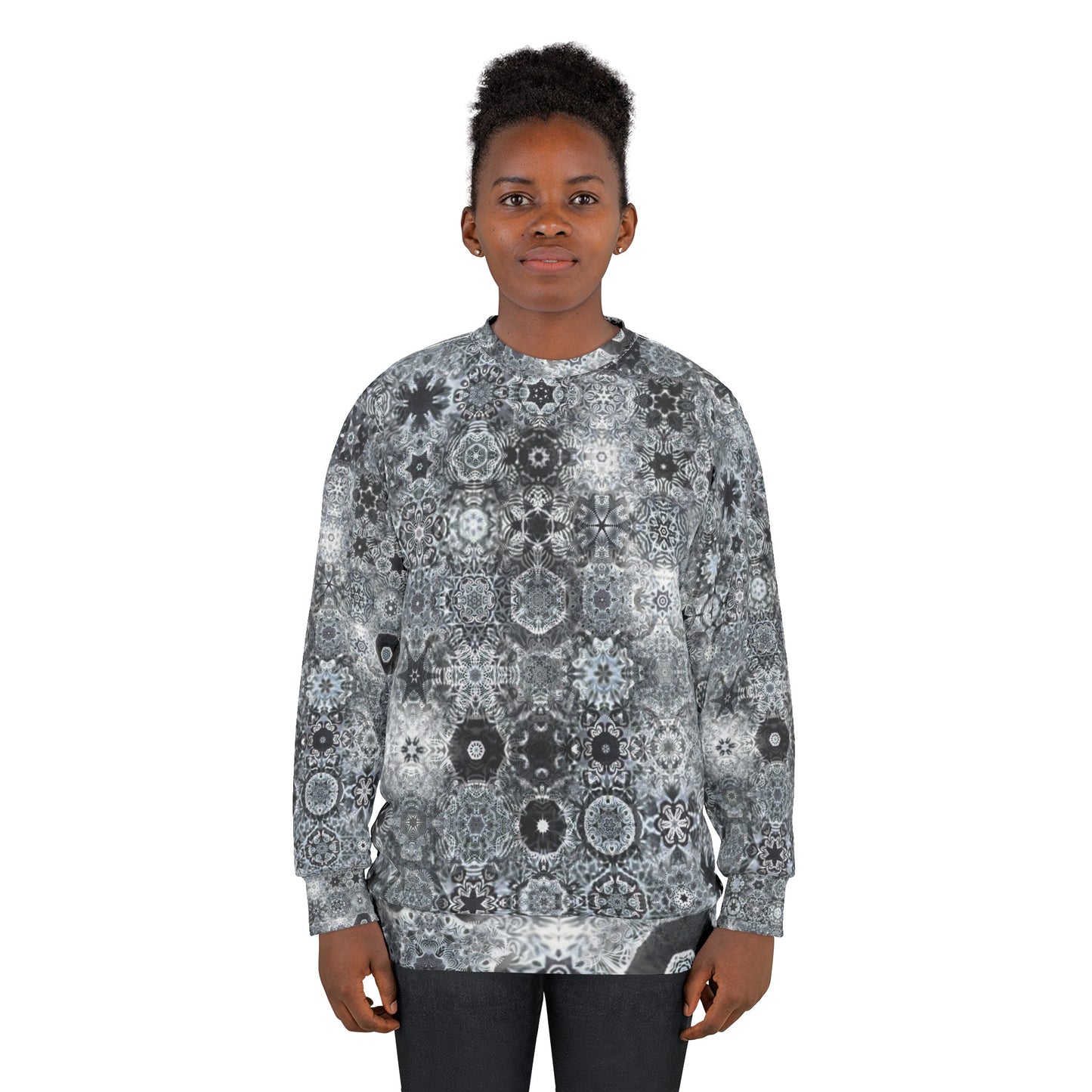 Galaxy Frog Cymatics AOP Unisex Sweatshirt