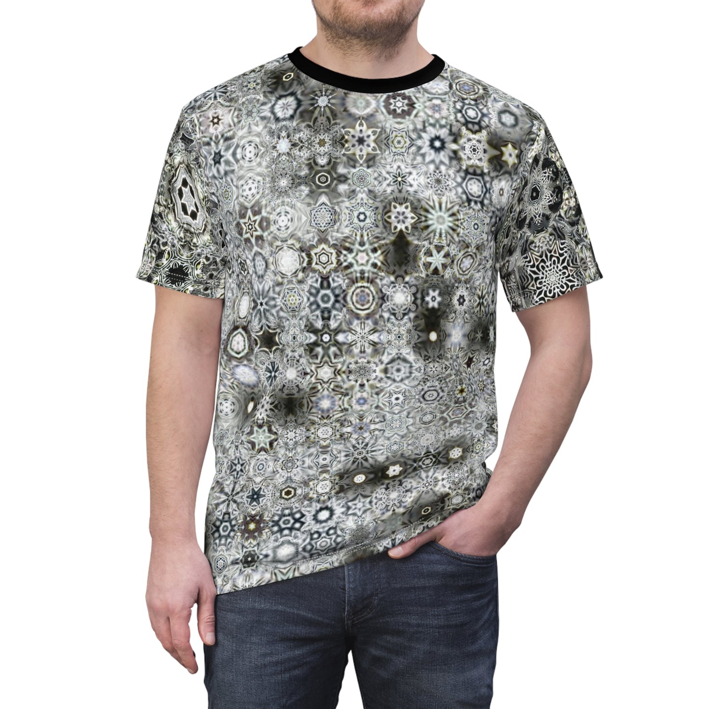 Galaxy Frog Cymatics AOP Cut & Sew Tee