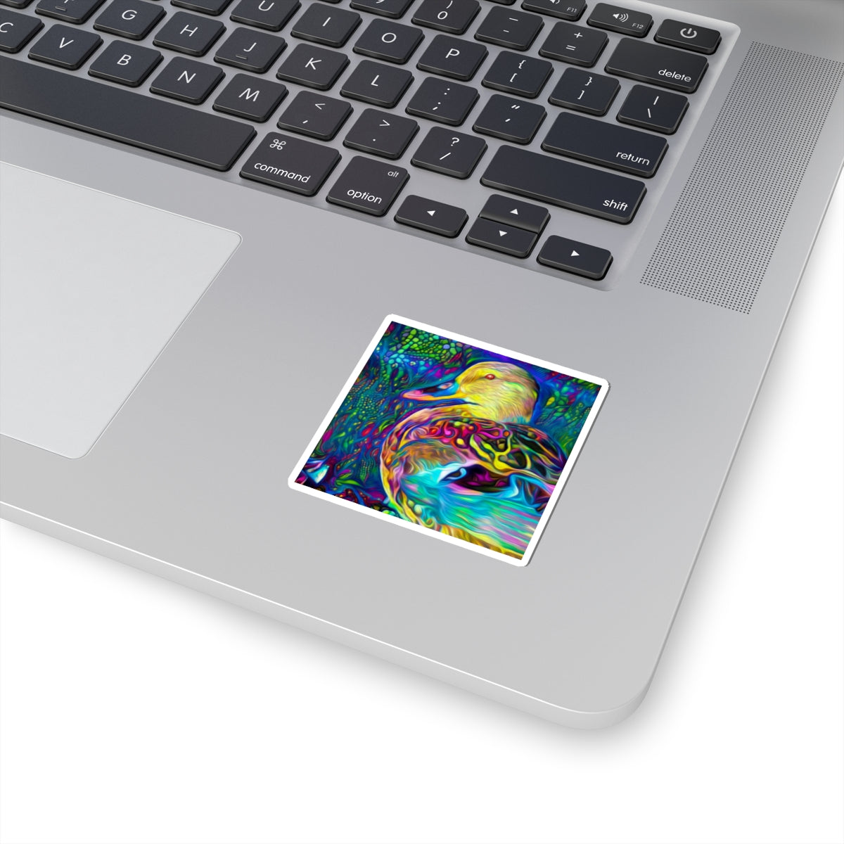 Galaxy Frog Duck Kiss-Cut Stickers