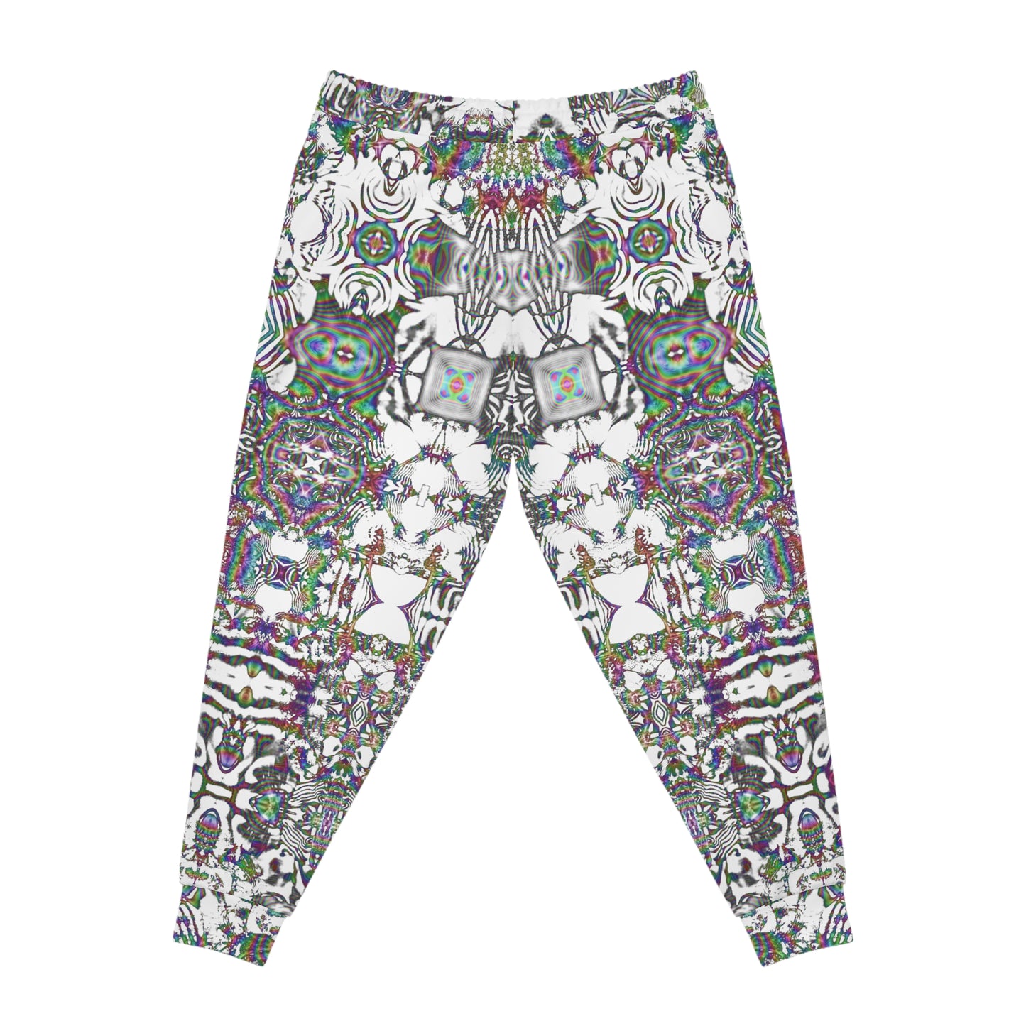 Galaxy Frog Cymadelic Kaleidoscape Athletic Joggers (AOP)