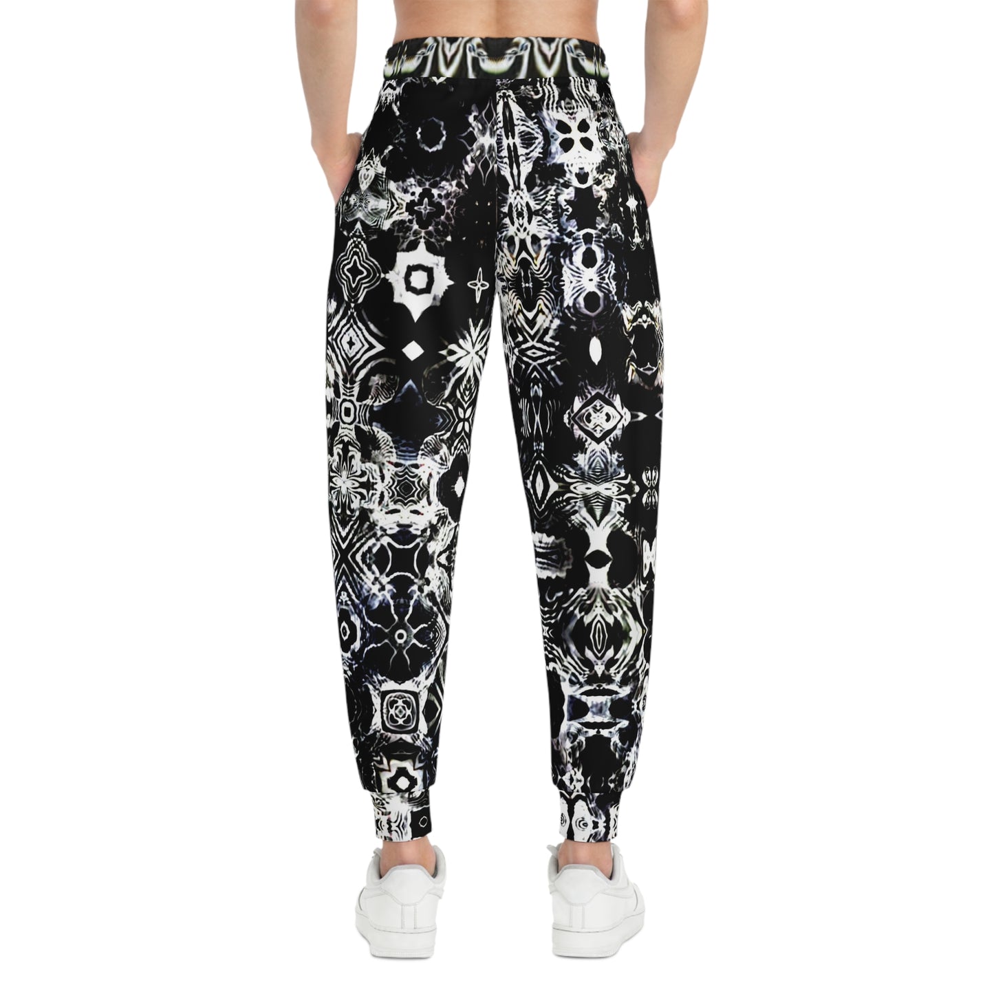 Galaxy Frog Cymatics Athletic Joggers (AOP)