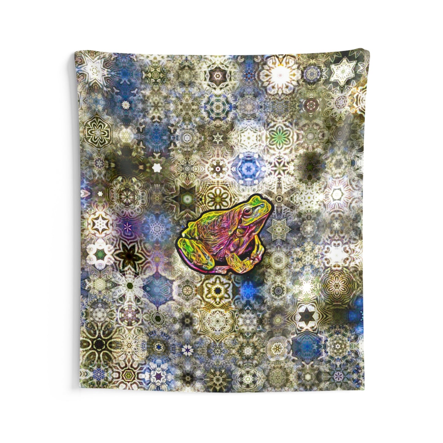 Galaxy Frog Indoor Wall Tapestries