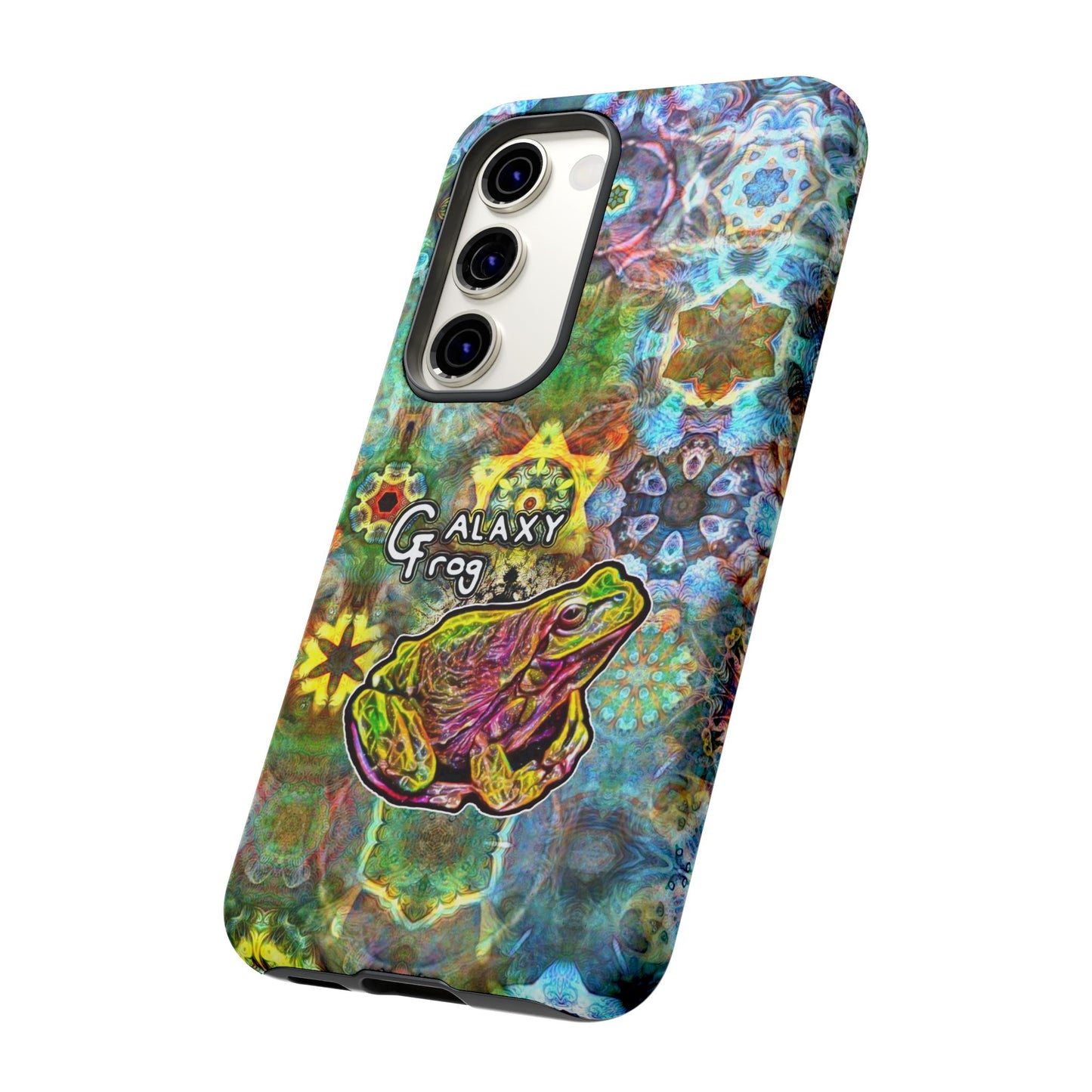 Galaxy Frog Fractal Cymagic Kaleidoscape Phone Cases