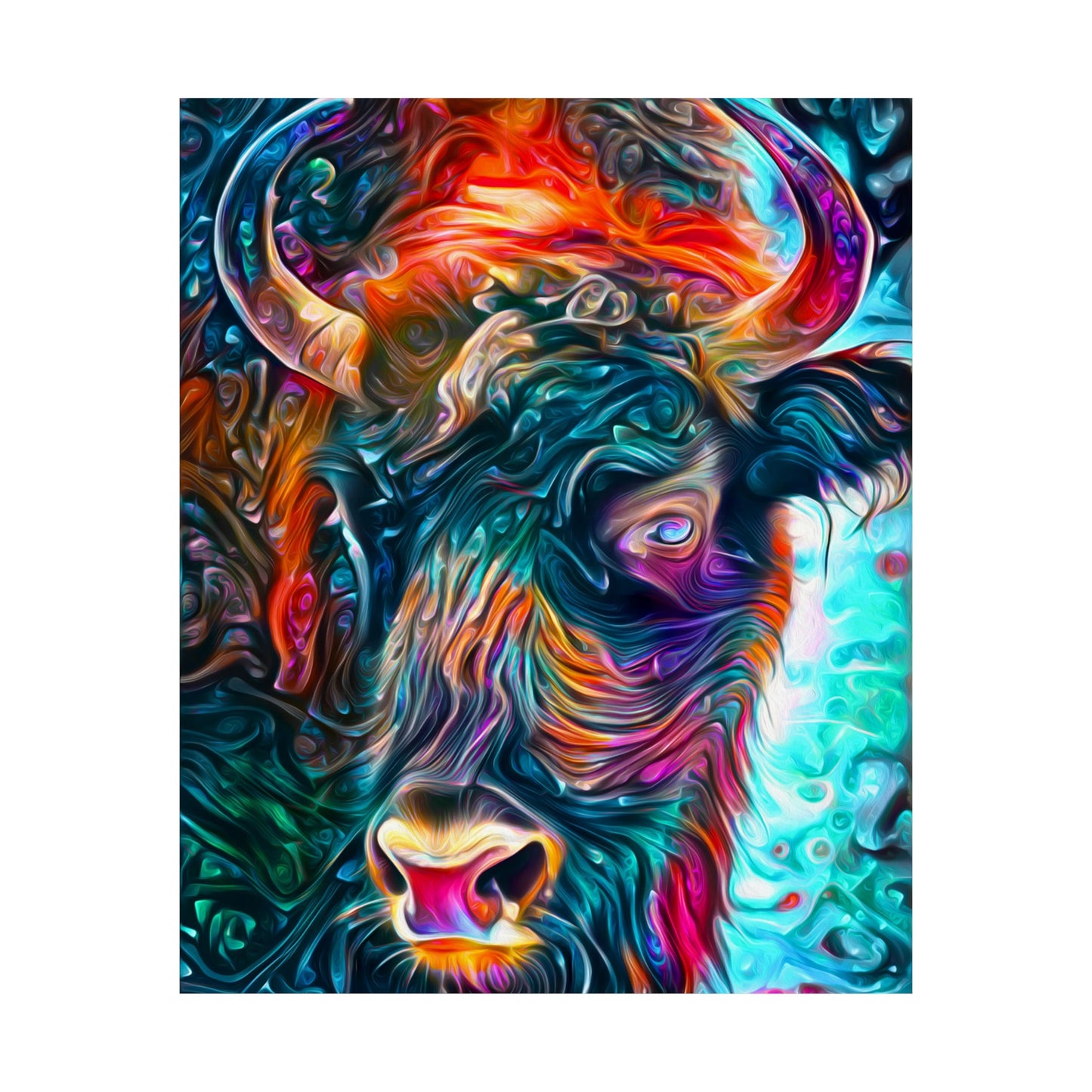 Buffalo Extravaganza Bonanza Premium Matte vertical posters