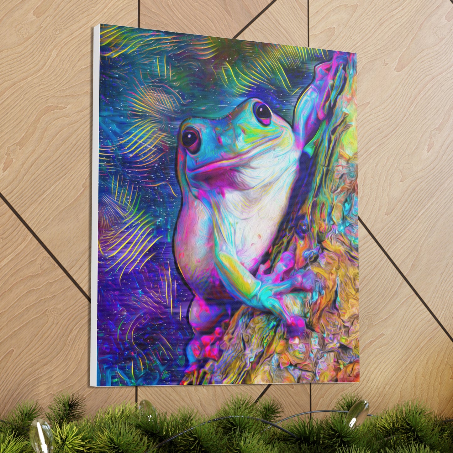 Dazzling Mega Toad Canvas Gallery Wraps