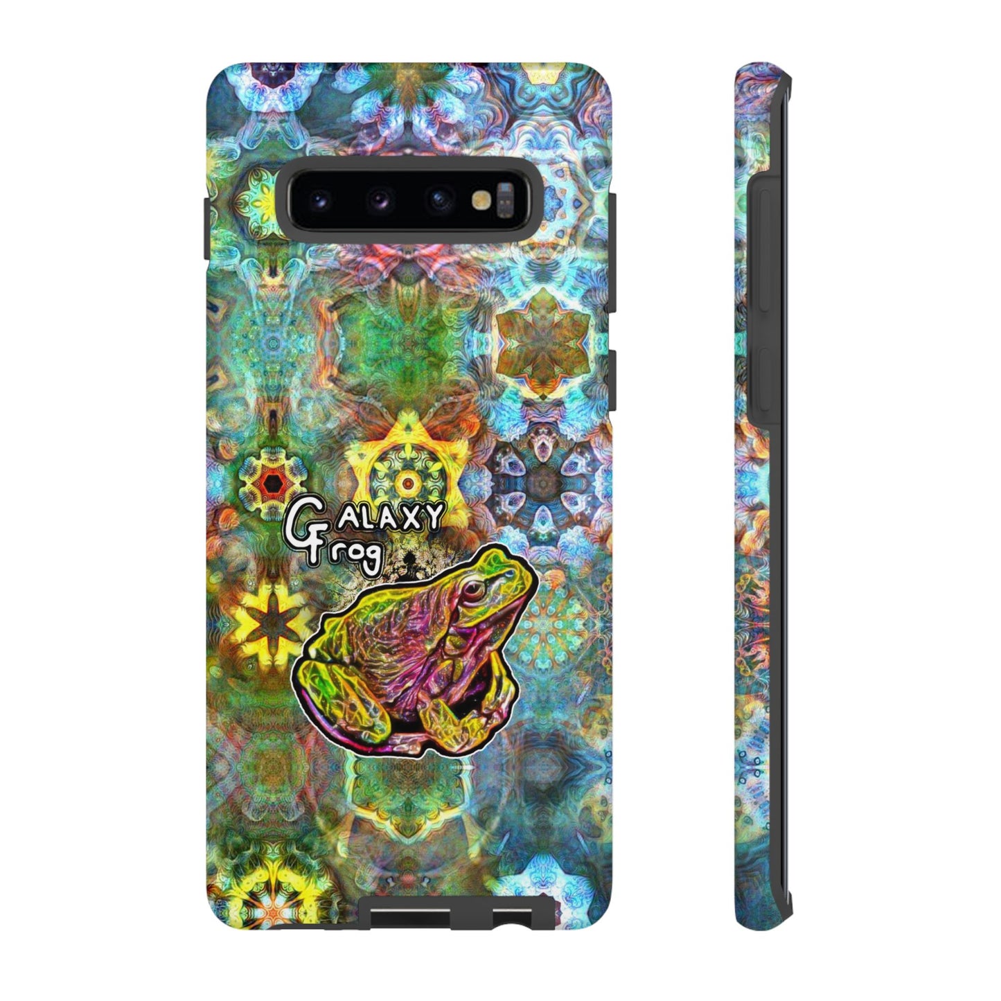 Galaxy Frog Fractal Cymagic Kaleidoscape Phone Cases