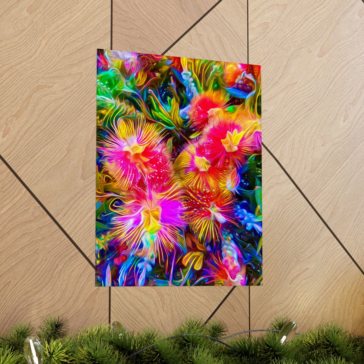 True Love Never Changes Flower Premium Matte vertical posters