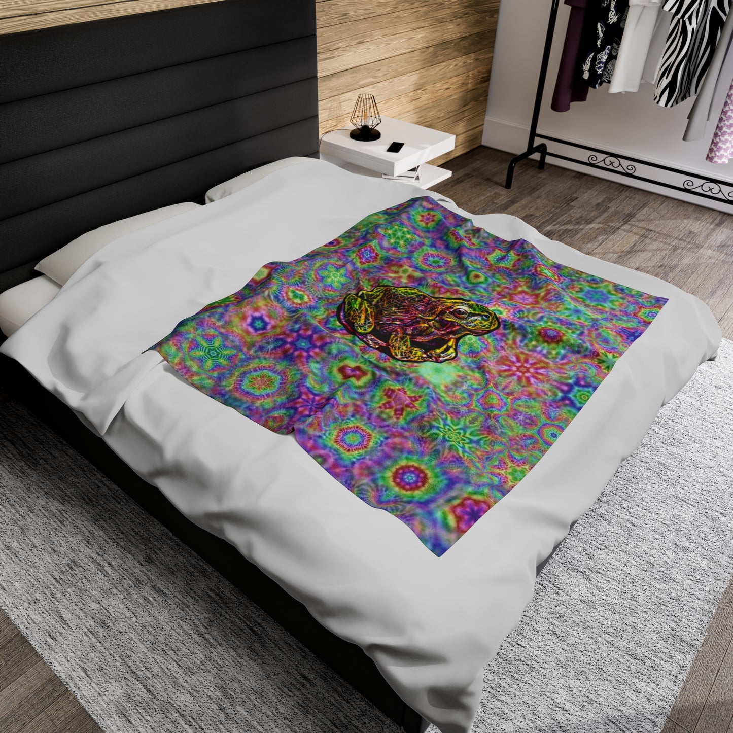 Cymatic 🕉 Velveteen Plush Blanket