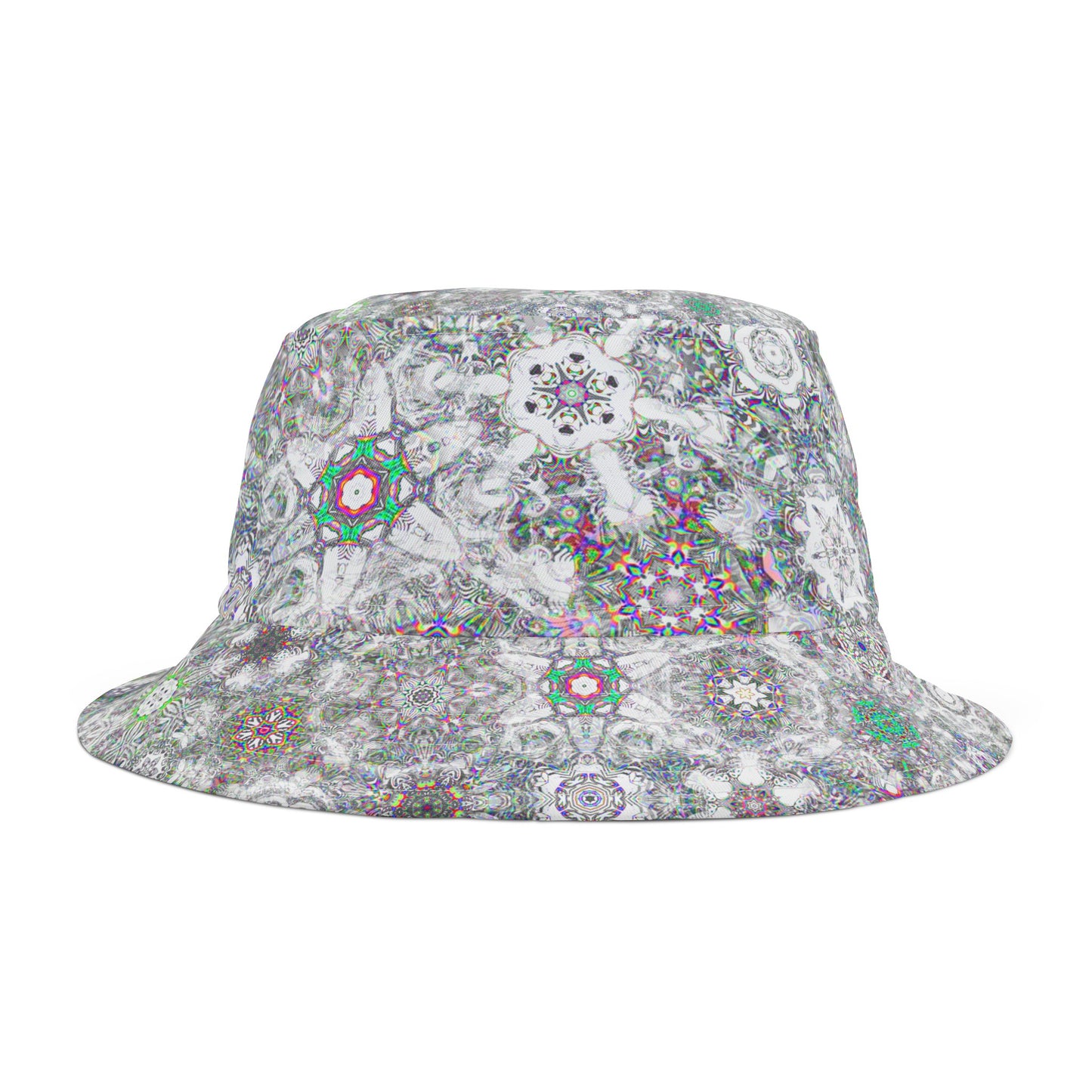 Galaxy Frog Cymatics Bucket Hat (AOP)