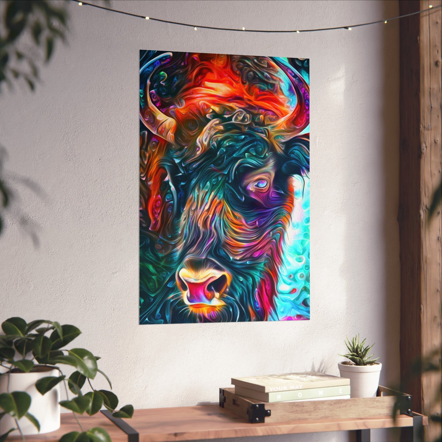 Buffalo Extravaganza Bonanza Premium Matte vertical posters