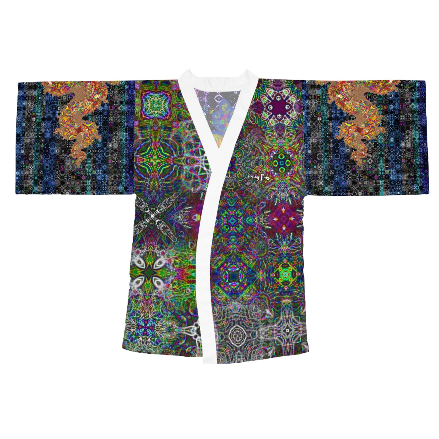 Long Sleeve Kimono Robe (AOP)