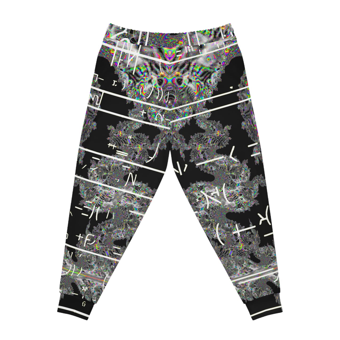 Galaxy Frog Fractal Cymatics Collaboration Joggers