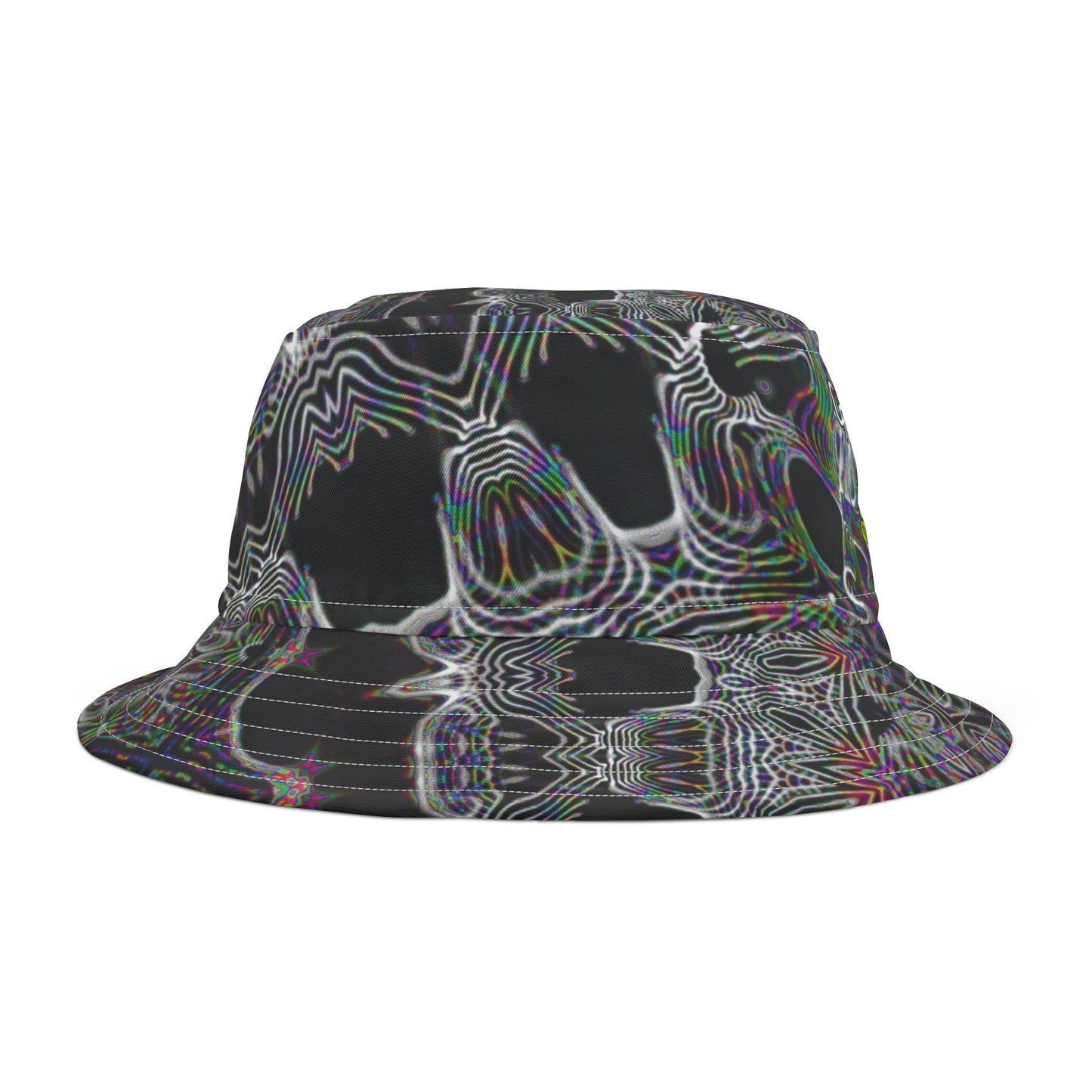 Galaxy Frog Cymatics Bucket Hat (AOP)