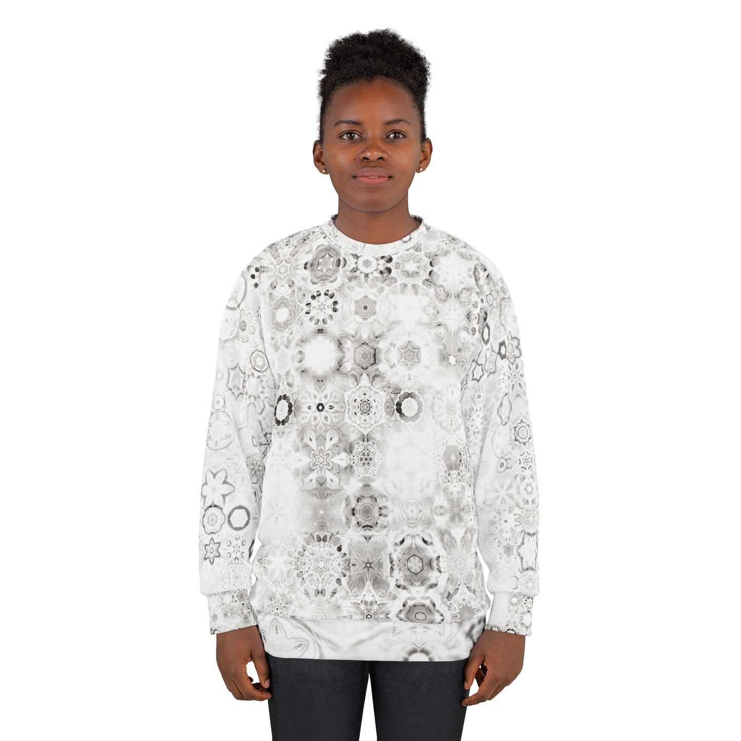 AOP Cymatics Galaxy Frog Sweatshirt