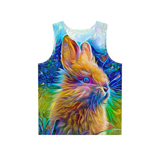 Galaxy Frog - Psychedelic Rabbit - Men's Tank (AOP)