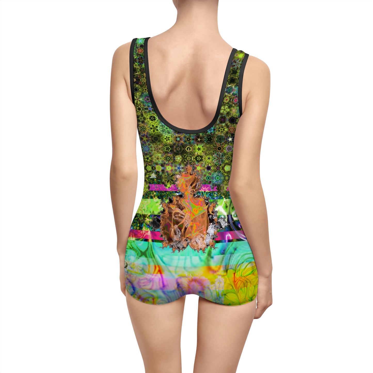 Women's Vintage Swimsuit (AOP)