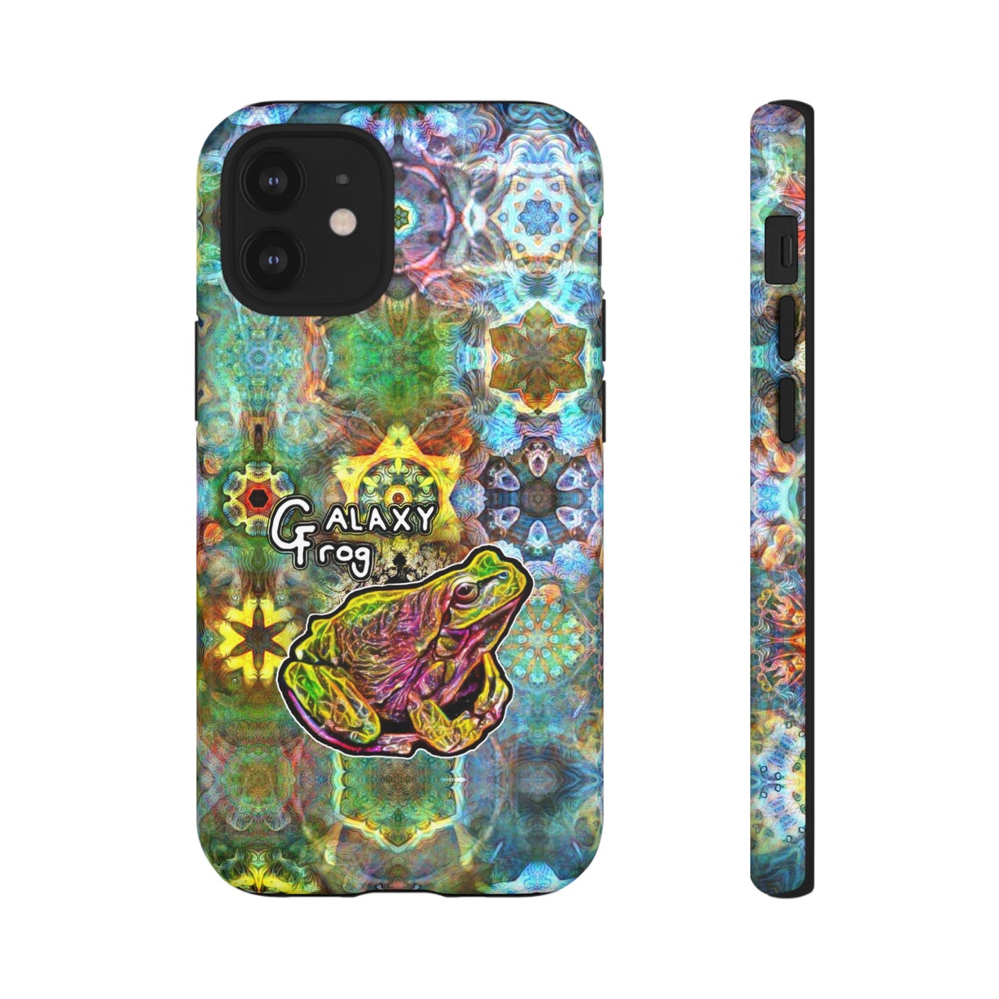 Galaxy Frog Fractal Cymagic Kaleidoscape Phone Cases