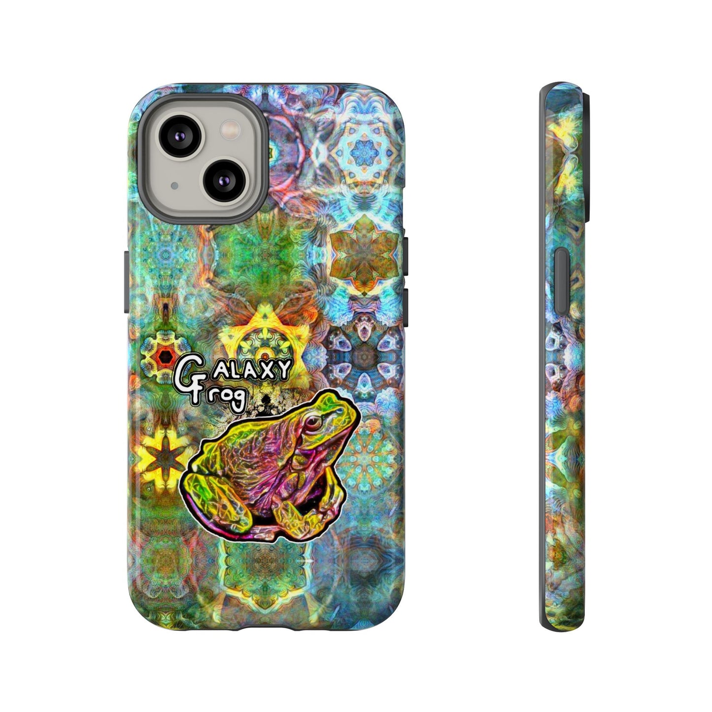 Galaxy Frog Fractal Cymagic Kaleidoscape Phone Cases