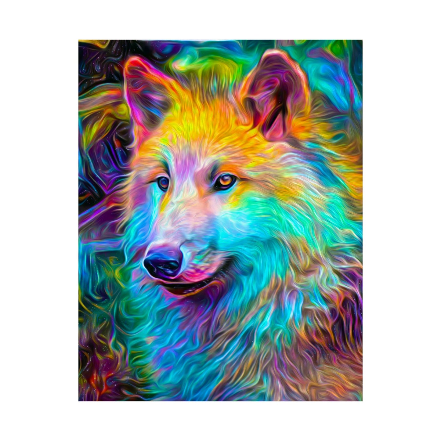 Dream Super Combo Wolf Premium Matte vertical posters