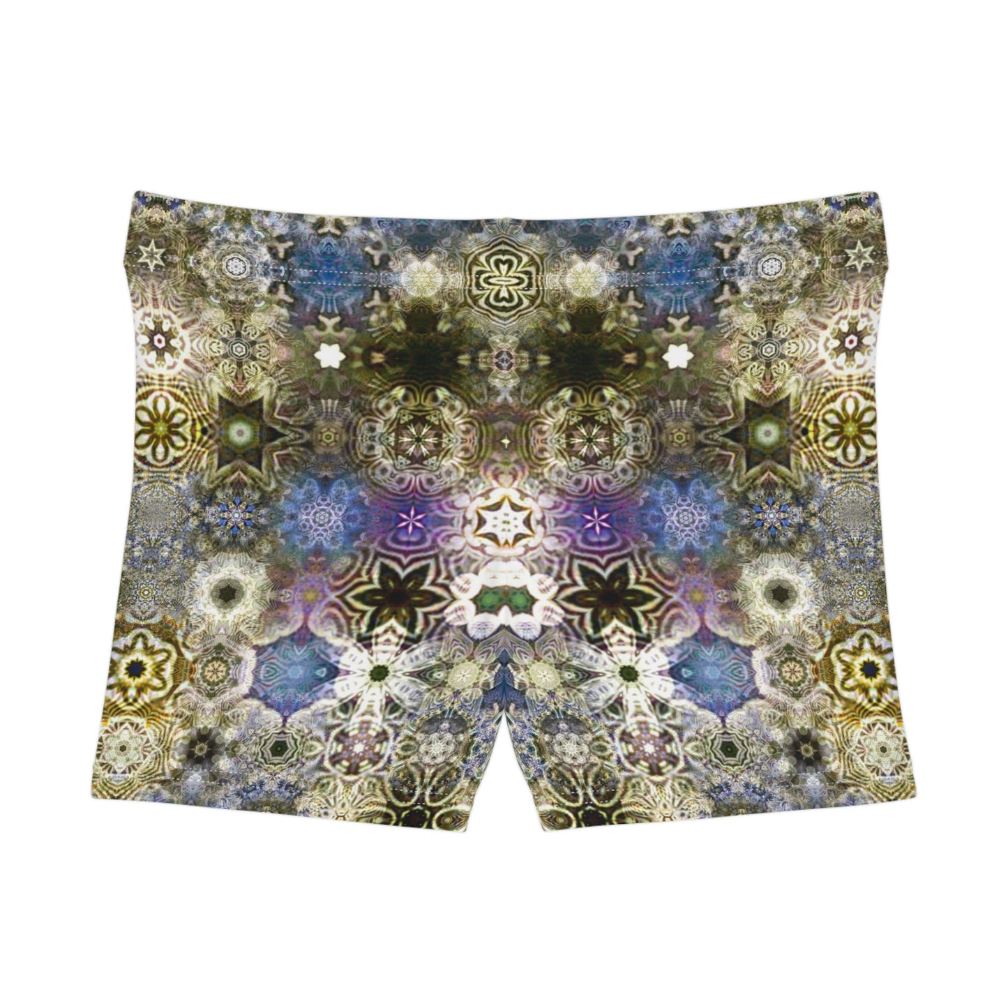 Galaxy Frog Cymadelic Kaleidoscape Women's Shorts