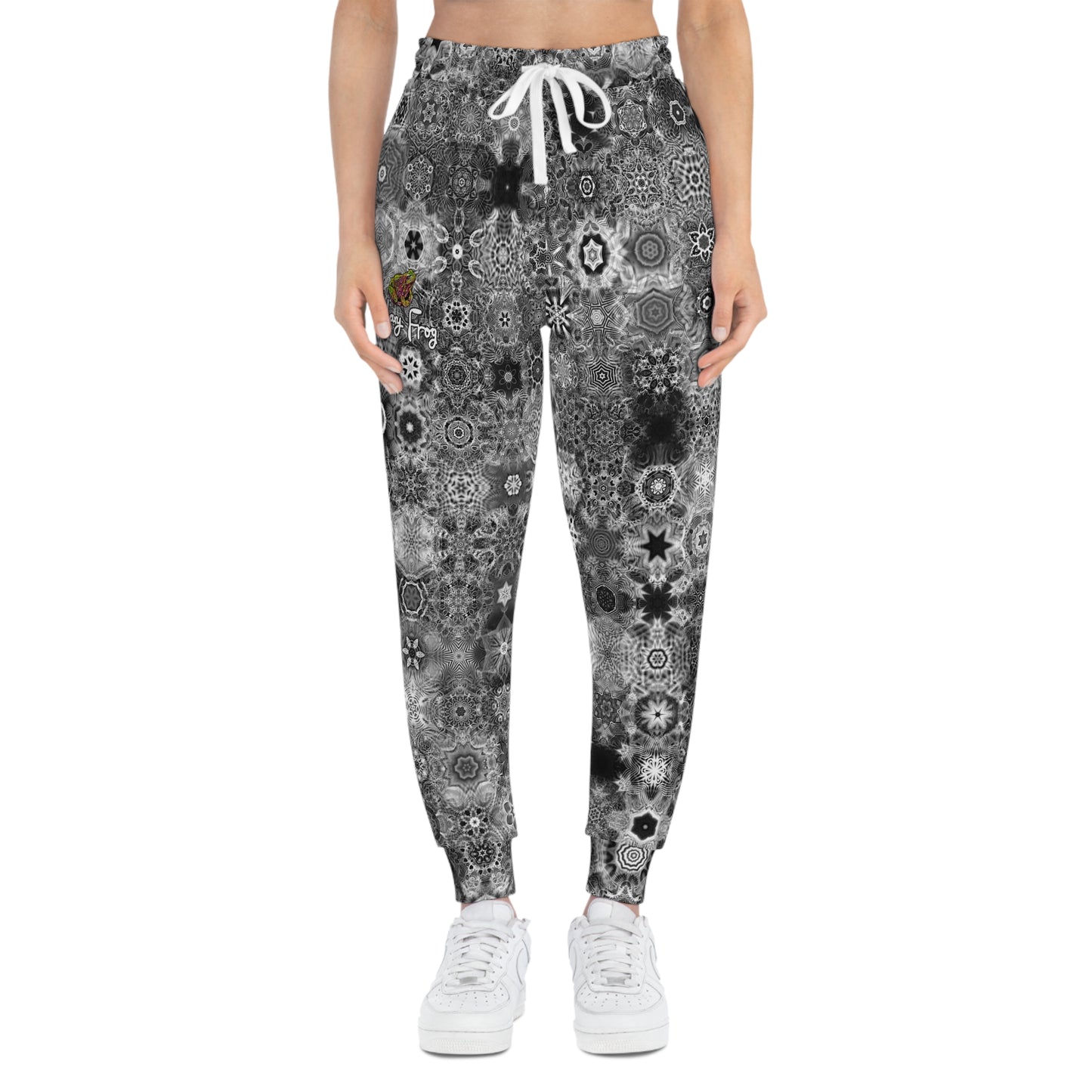 Galaxy Frog Cymatics Athletic Joggers (AOP) 0001