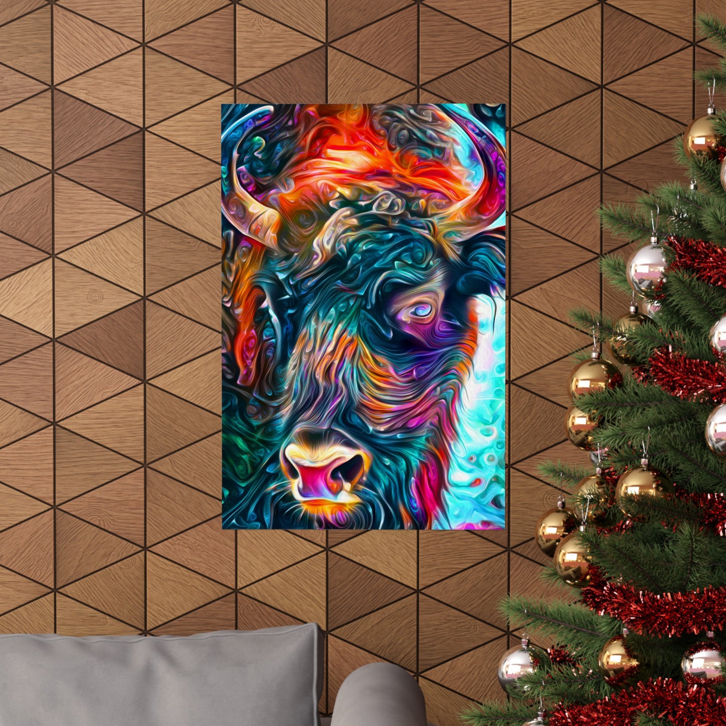 Buffalo Extravaganza Bonanza Premium Matte vertical posters