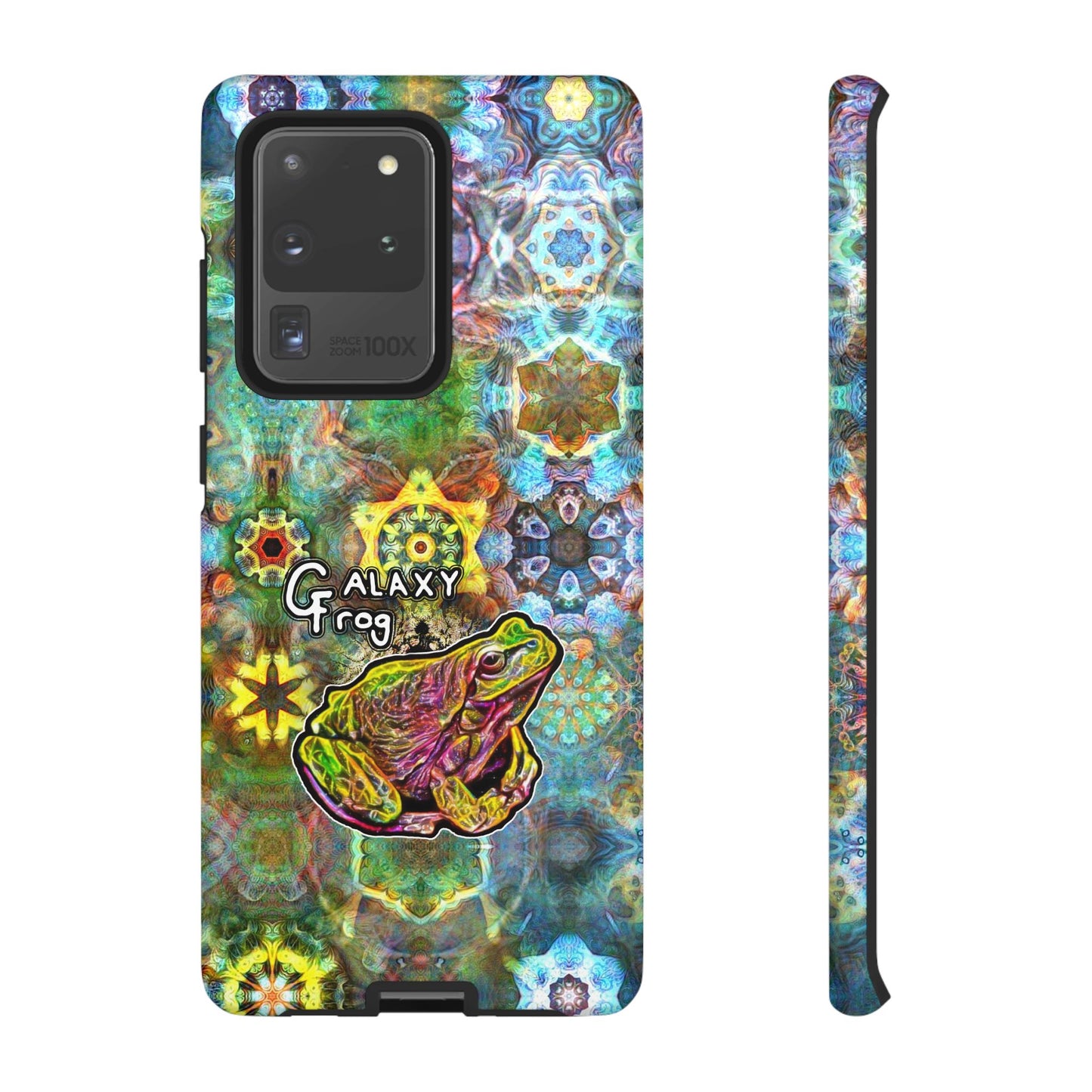 Galaxy Frog Fractal Cymagic Kaleidoscape Phone Cases