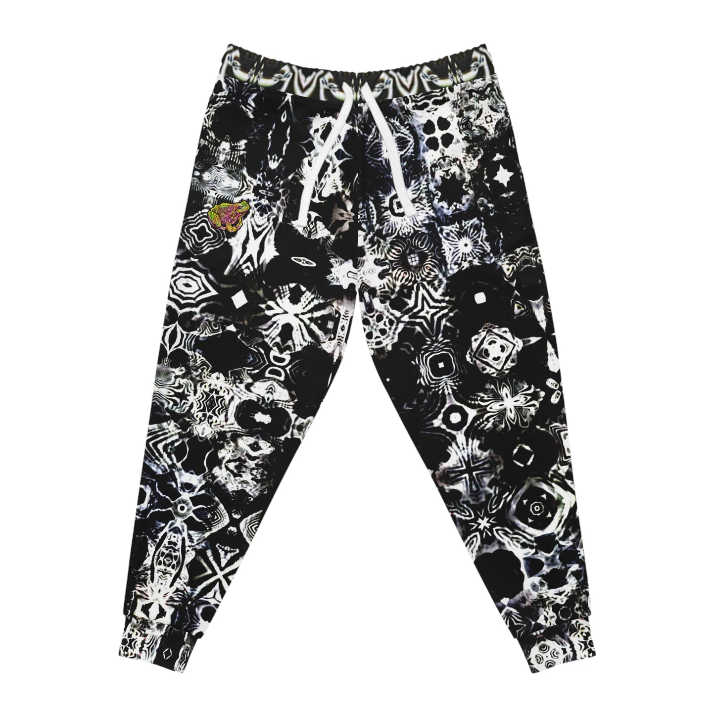 Galaxy Frog Cymatics Athletic Joggers (AOP)