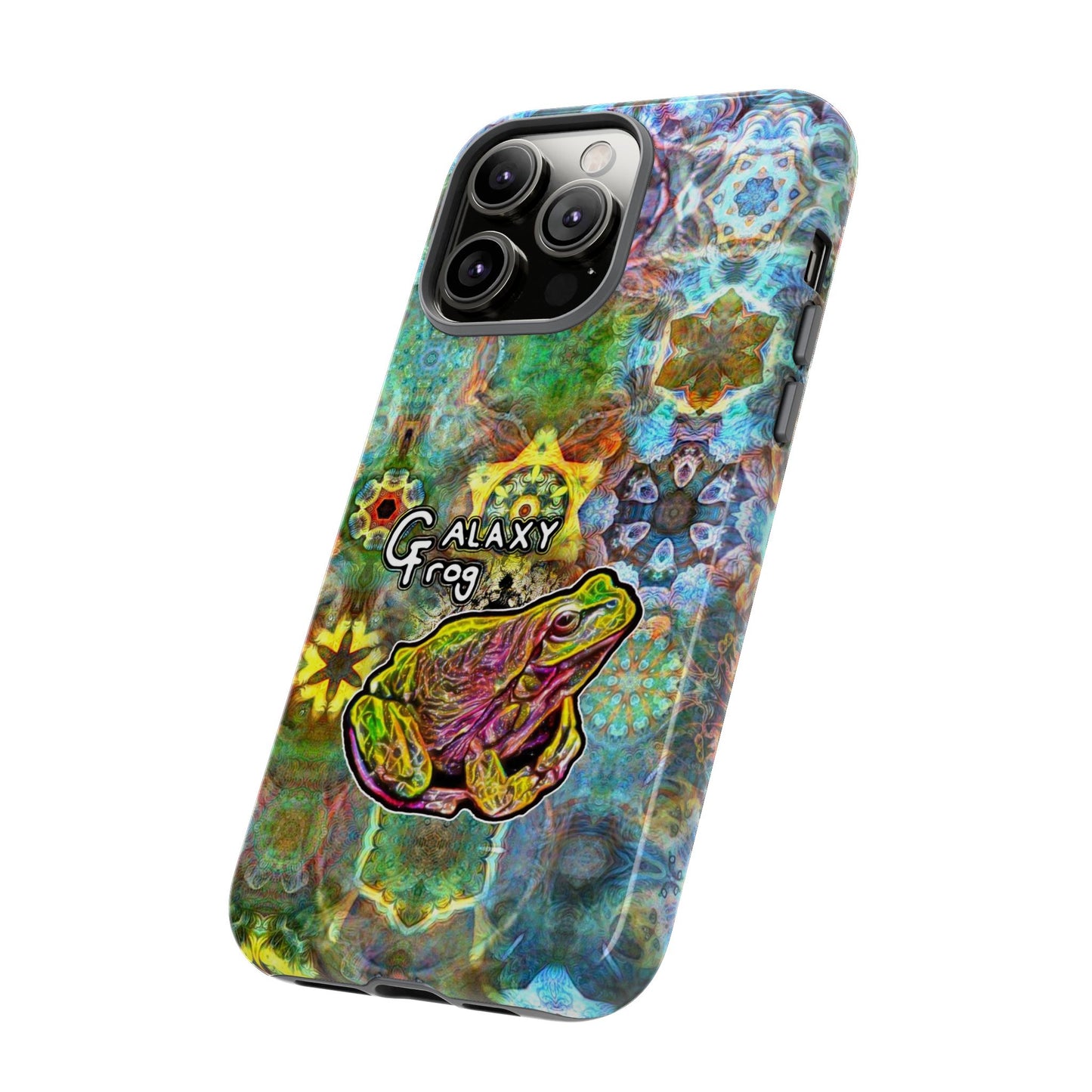 Galaxy Frog Fractal Cymagic Kaleidoscape Phone Cases