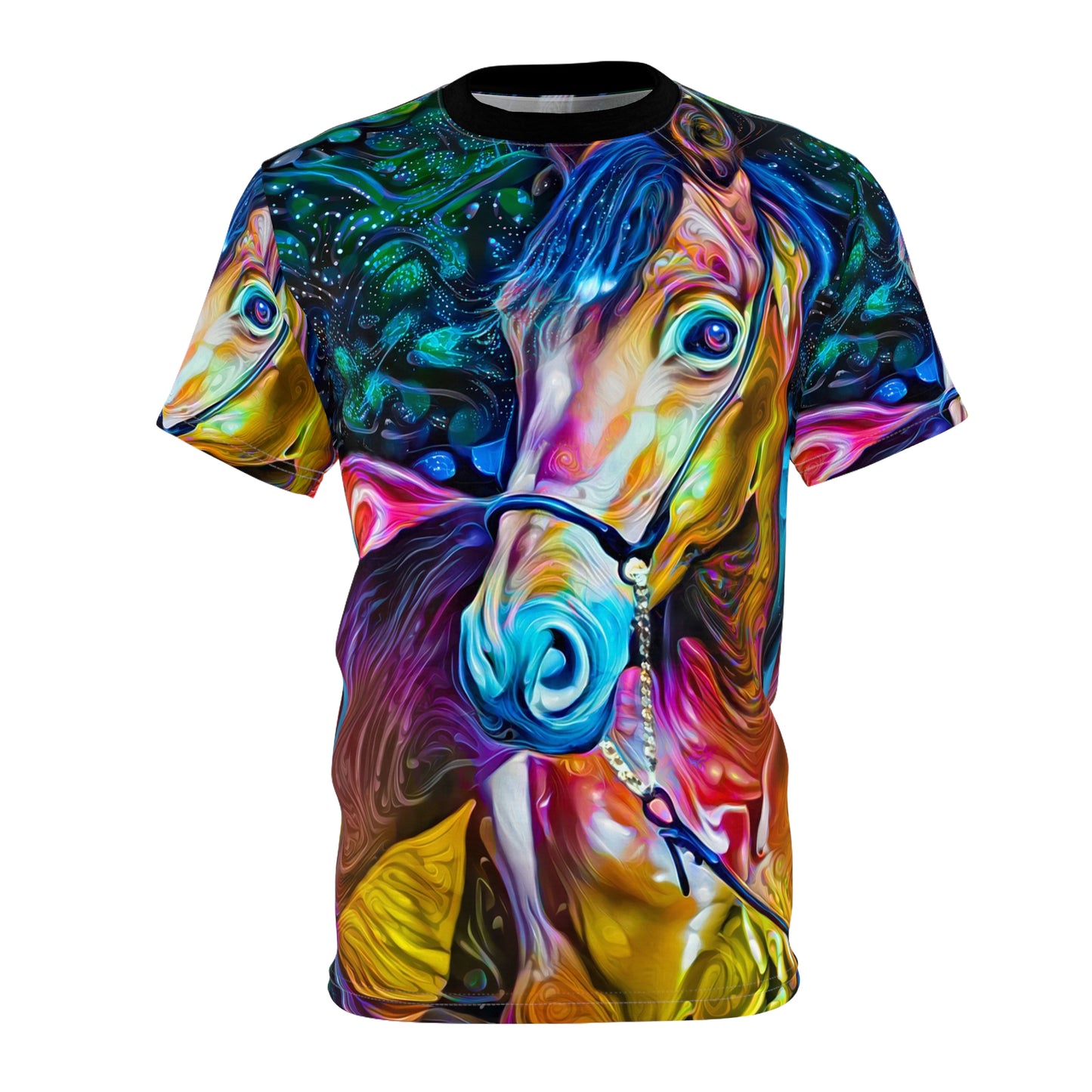 Unlimited Horse Power Unisex AOP Cut & Sew Tee