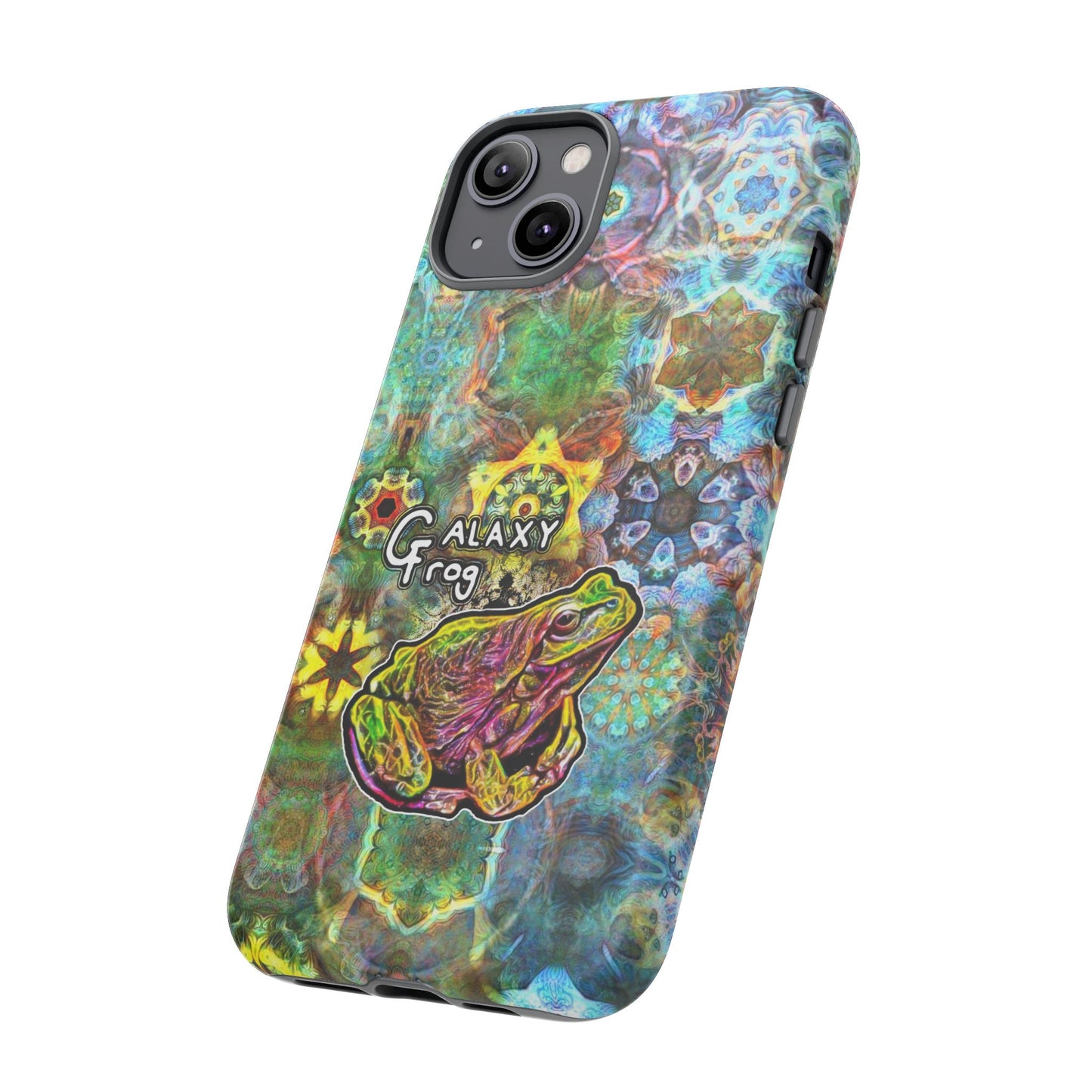 Galaxy Frog Fractal Cymagic Kaleidoscape Phone Cases