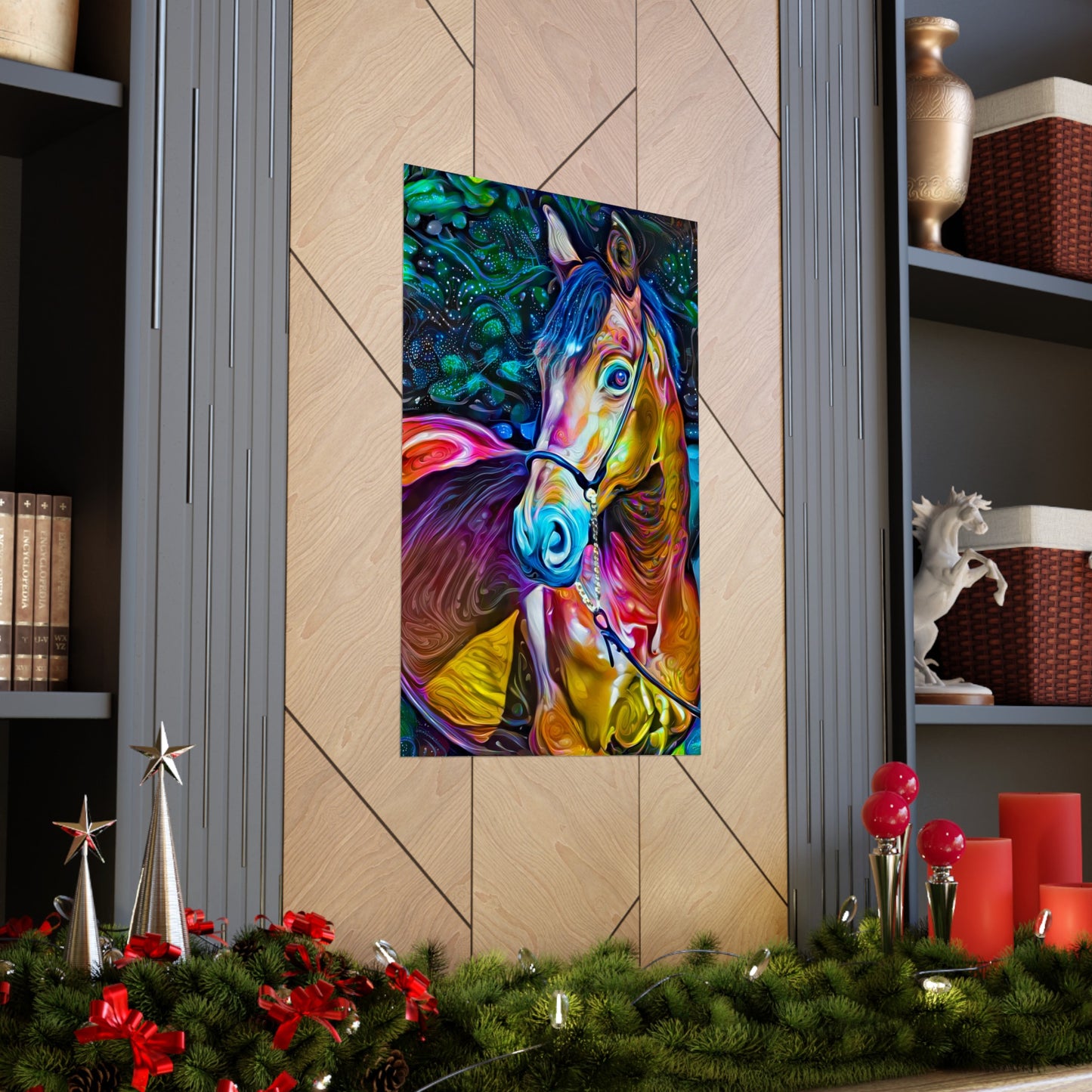 Unlimited Horse Power! Premium Matte vertical posters