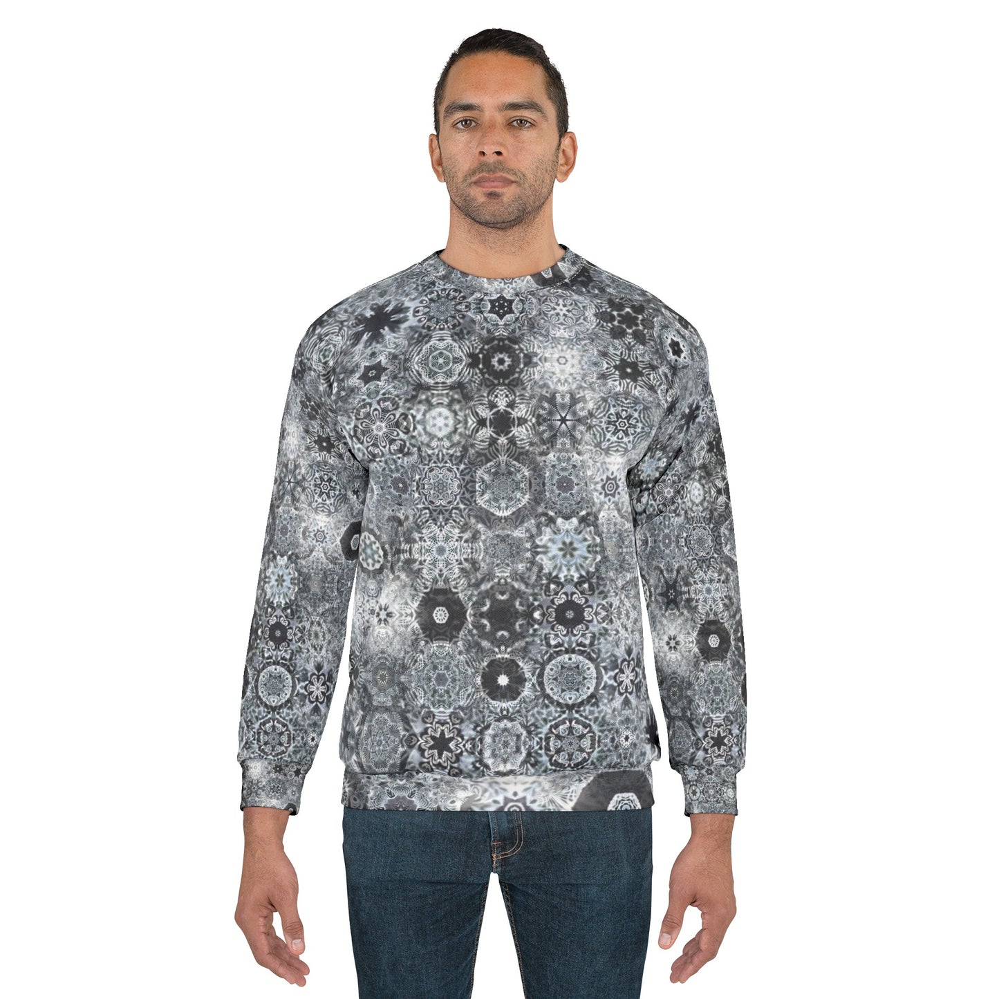 Galaxy Frog Cymatics AOP Unisex Sweatshirt