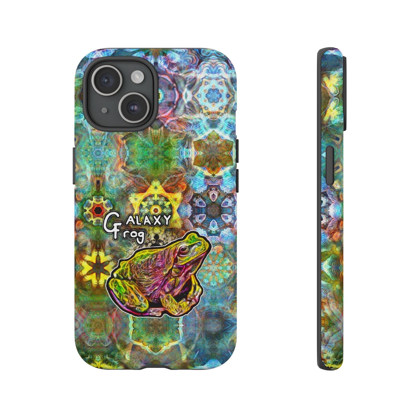 Galaxy Frog Fractal Cymagic Kaleidoscape Phone Cases