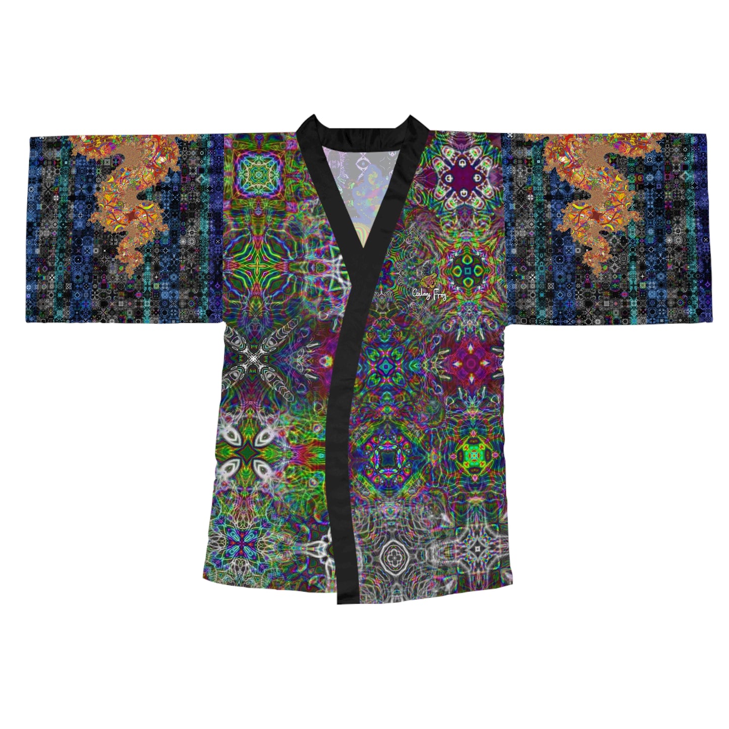 Long Sleeve Kimono Robe (AOP)