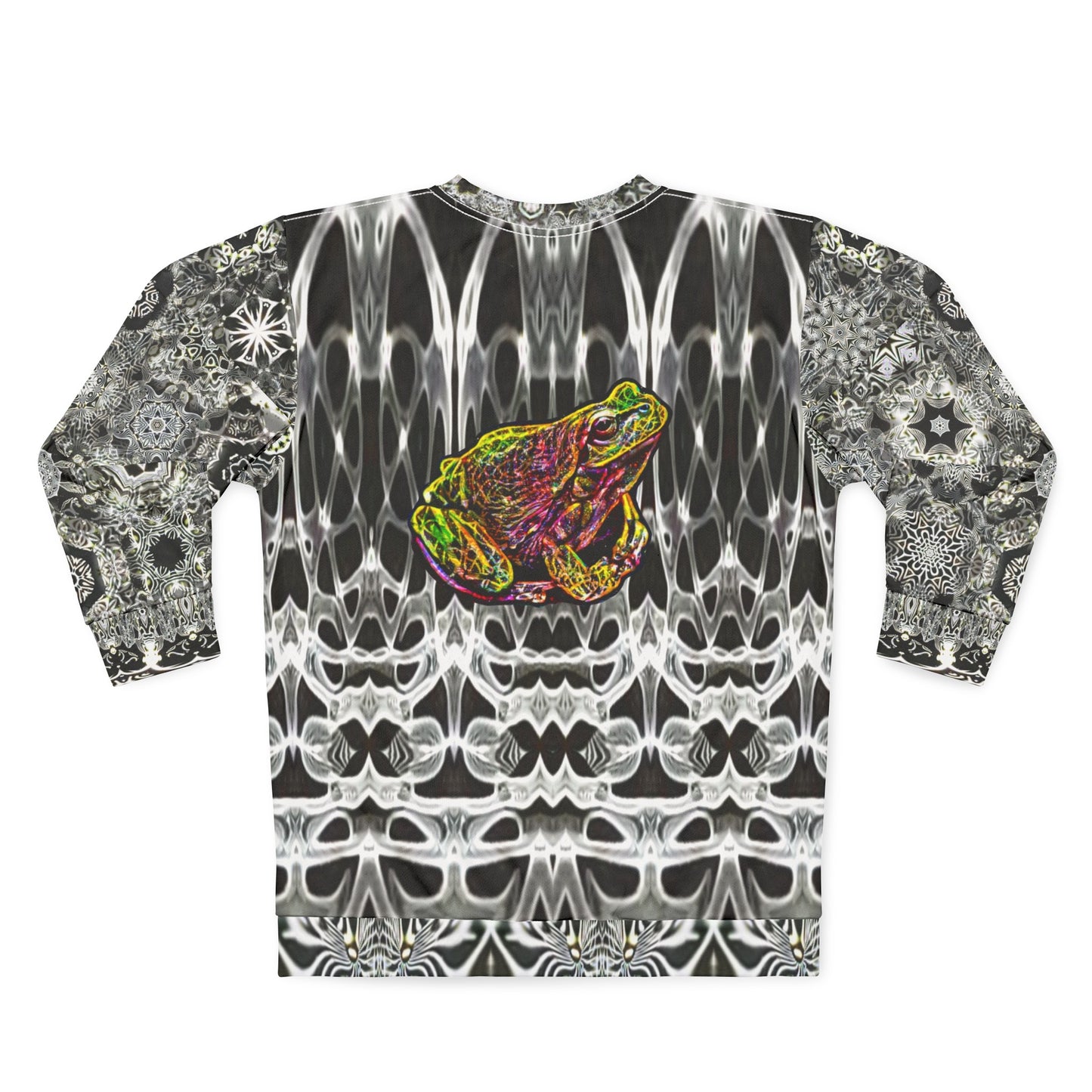 Galaxy Frog Cymatics AOP Cymatics Sweatshirt