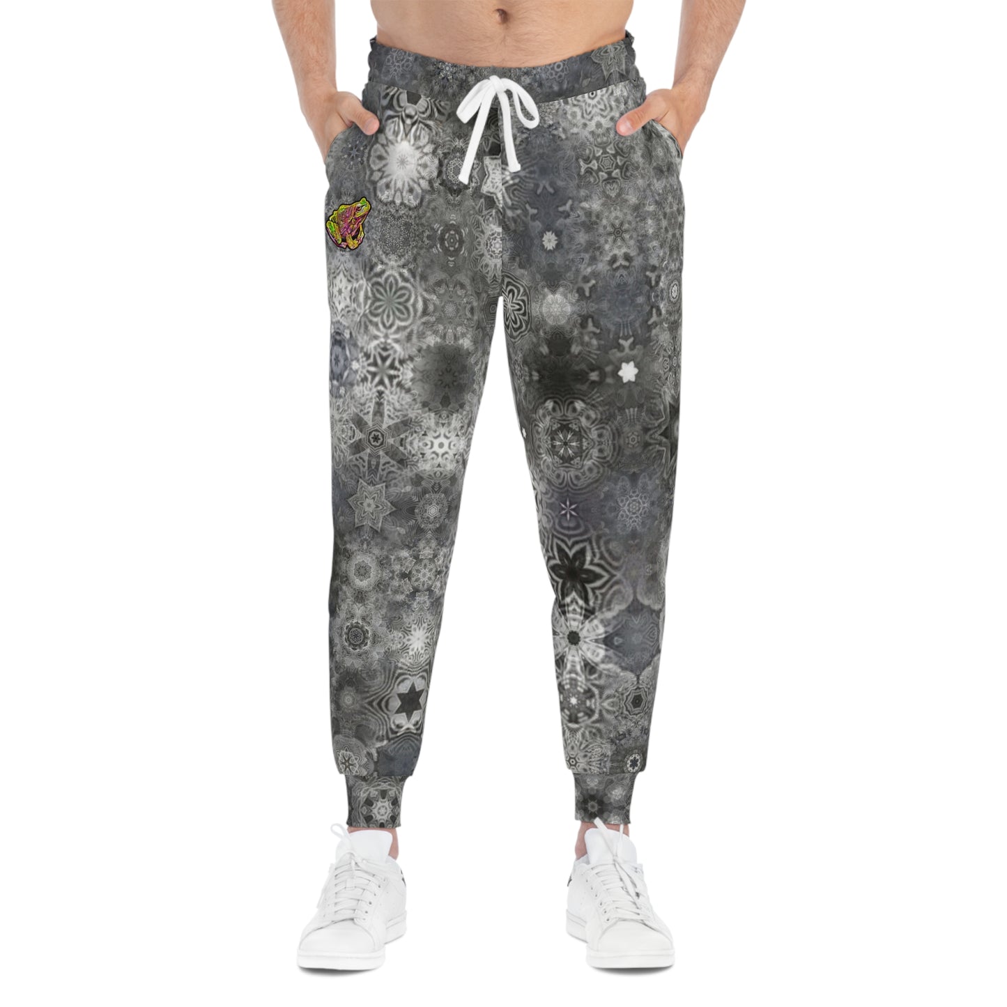 Galaxy Frog Cymatics Athletic Joggers (AOP)